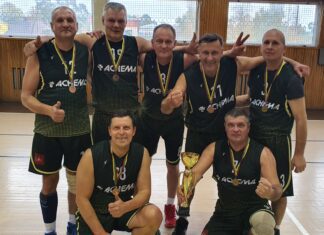 SK “Achespo” krepšininkai veteranų krepšinio turnyre pasidabino bronzos medaliais