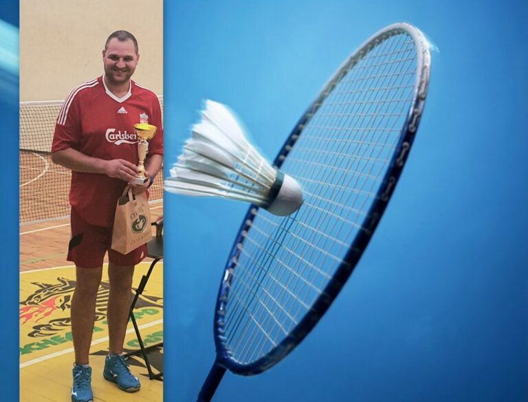 Istorinį badmintono turnyrą laimėjo Robertas Giedraitis